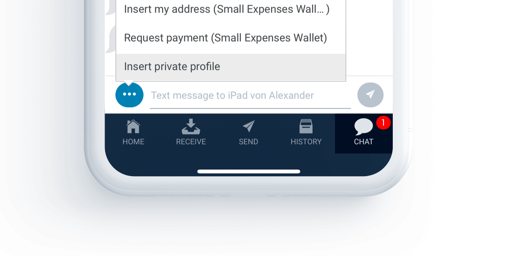 insert private profile